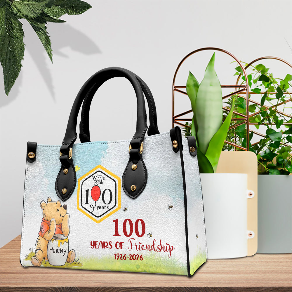 Winnie-the-Pooh 100th Anniversary Leather HandBag – MAITM14648