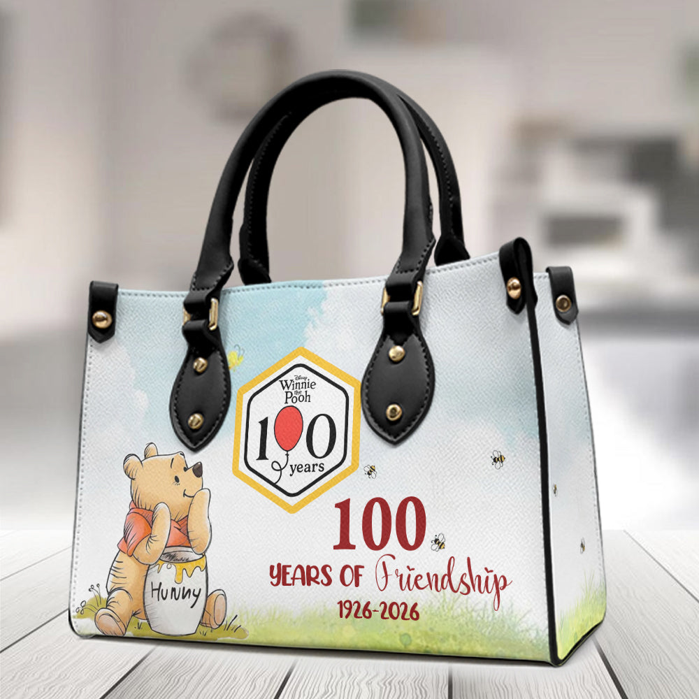 Winnie-the-Pooh 100th Anniversary Leather HandBag – MAITM14648