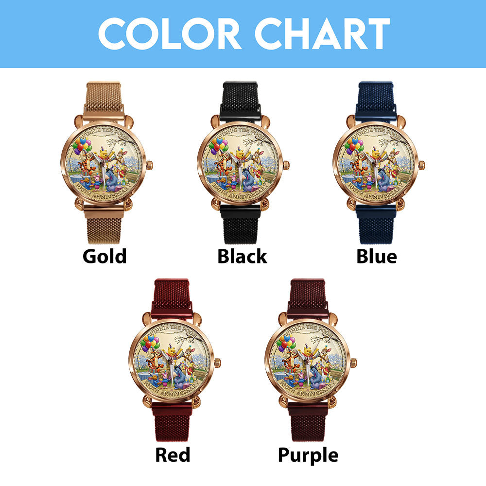 Winnie-the-Pooh 100th Anniversary Mesh Strap Quartz Watch – TMTHU4871