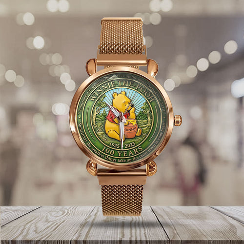 Winnie-the-Pooh 100th Anniversary Mesh Strap Quartz Watch – MAITM14382