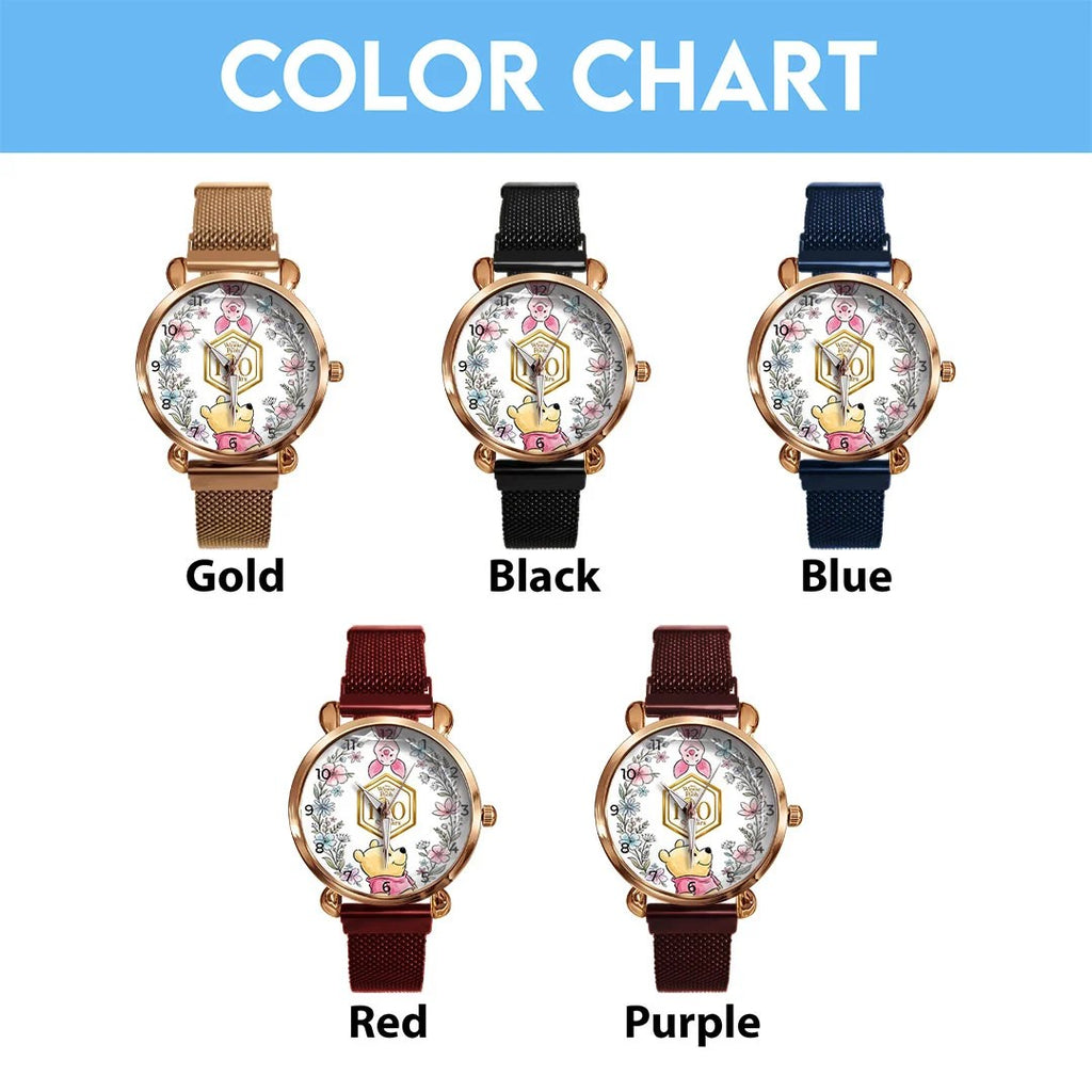 Winnie-the-Pooh 100th Anniversary Mesh Strap Quartz Watch – MAITM15507