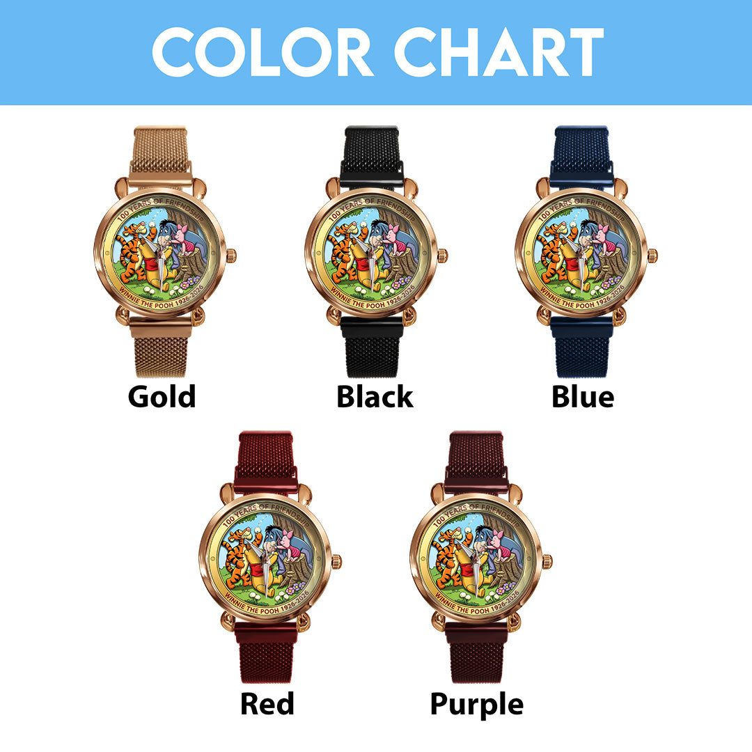 Winnie-the-Pooh 100th Anniversary Mesh Strap Quartz Watch – HOATT15692