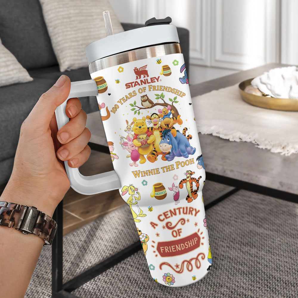 Personalized Winnie-the-Pooh 100th Anniversary 40oz Tumbler – TMTHU2935