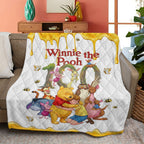 Winnie-the-Pooh 100th Anniversary Quilt Blanket – TMTHU3151