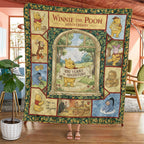 Winnie-the-Pooh 100th Anniversary Quilt Blanket – MAITM14329