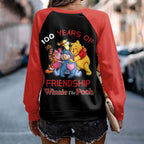Winnie-the-Pooh 100th Anniversary Round Neck Raglan Sleeve Sweatshirt – HOATT15632