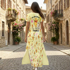 Winnie-the-Pooh 100th Anniversary Short Sleeve Maxi Dress – HOATT19357