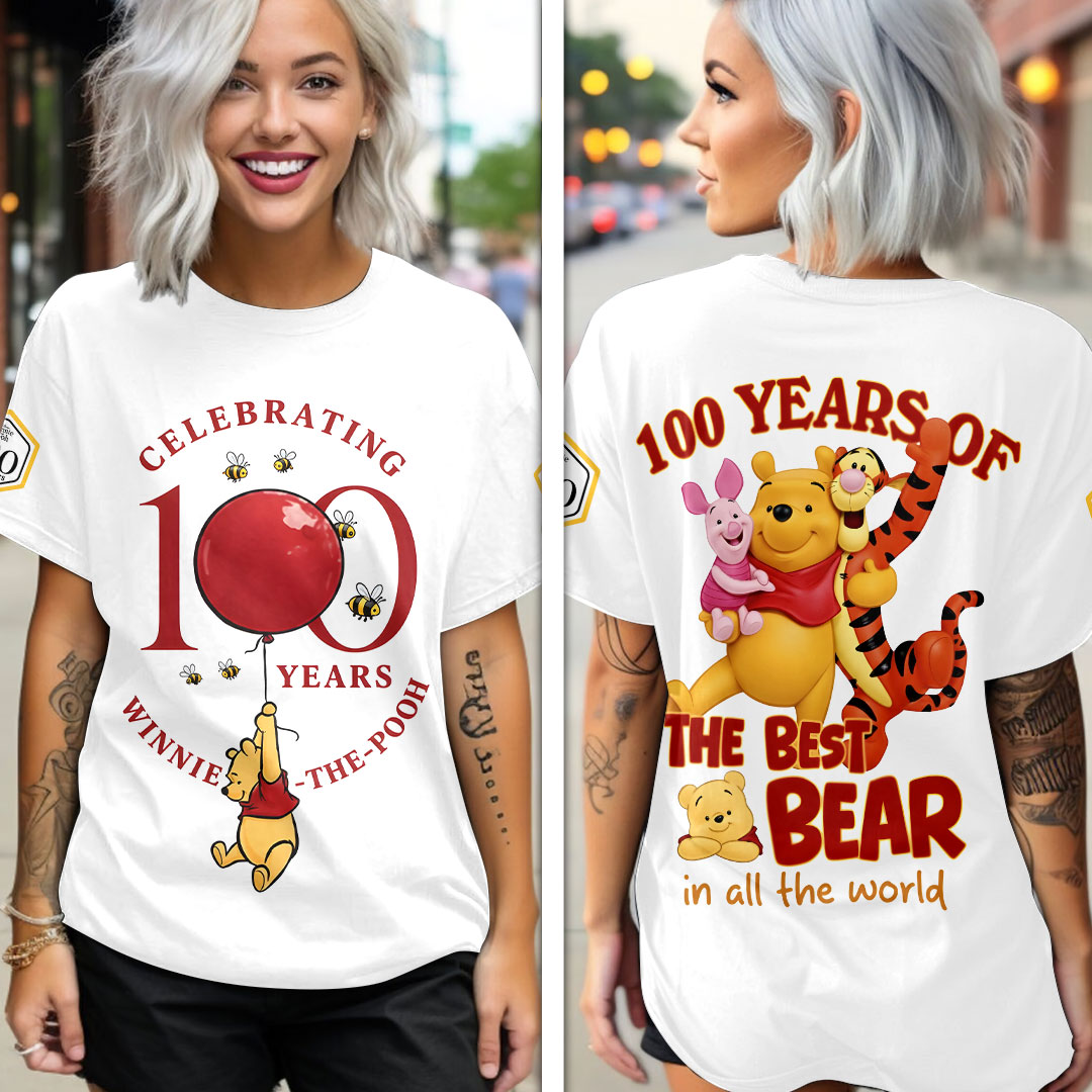 Winnie-the-Pooh 100th Anniversary 3D Apparel – HOATT15371