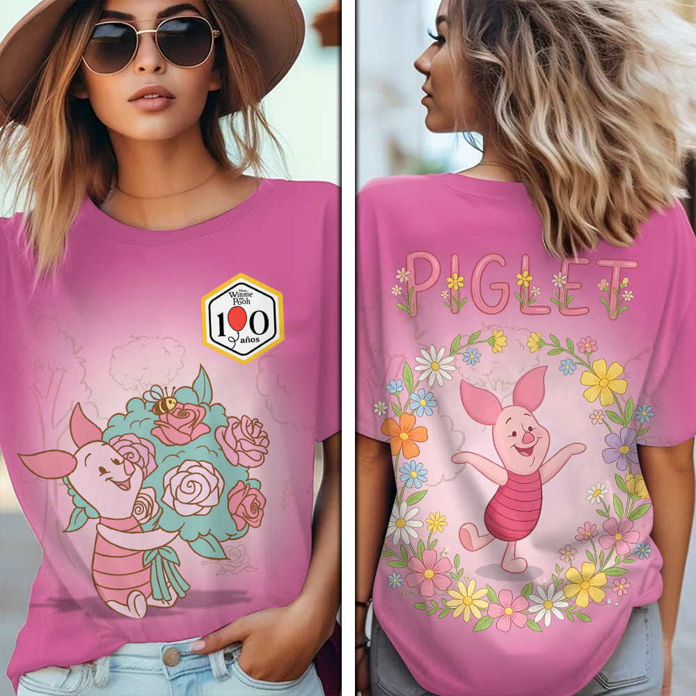Winnie-the-Pooh 100th Anniversary x Piglet 3D Apparel – TMTHU6704