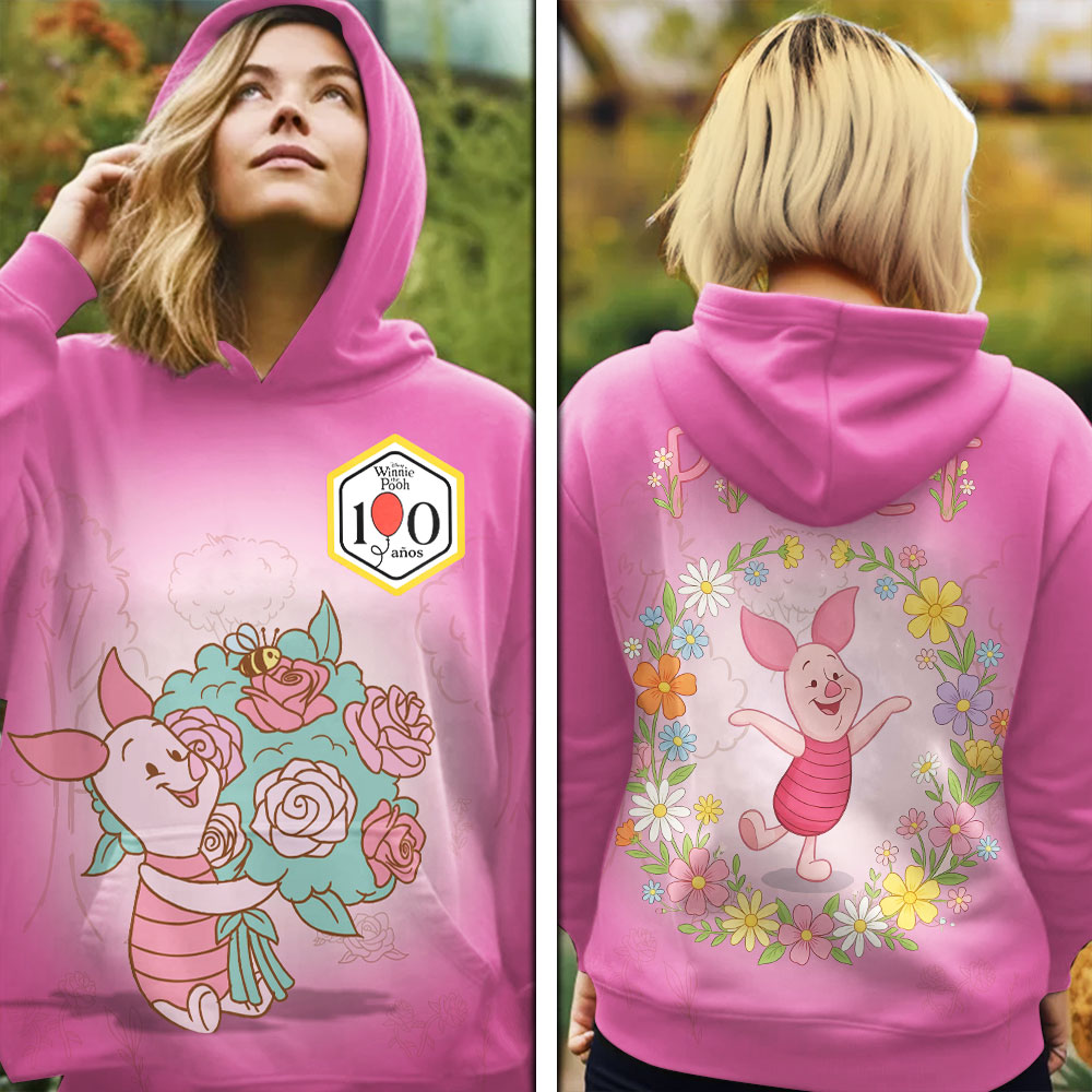 Winnie-the-Pooh 100th Anniversary x Piglet 3D Apparel – TMTHU6704
