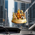 Winnie-the-Pooh 100th anniversary Custom shape 2-sided Acrylic Car Ornament – HOATT15823