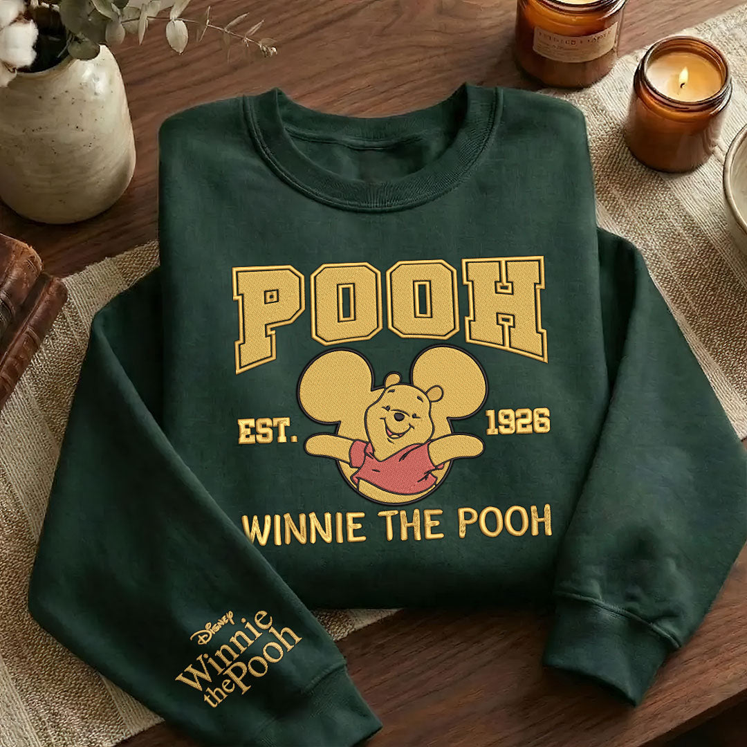Winnie-the-Pooh 100th Anniversary 2D Embroidered Sweatshirt – HOATT16137