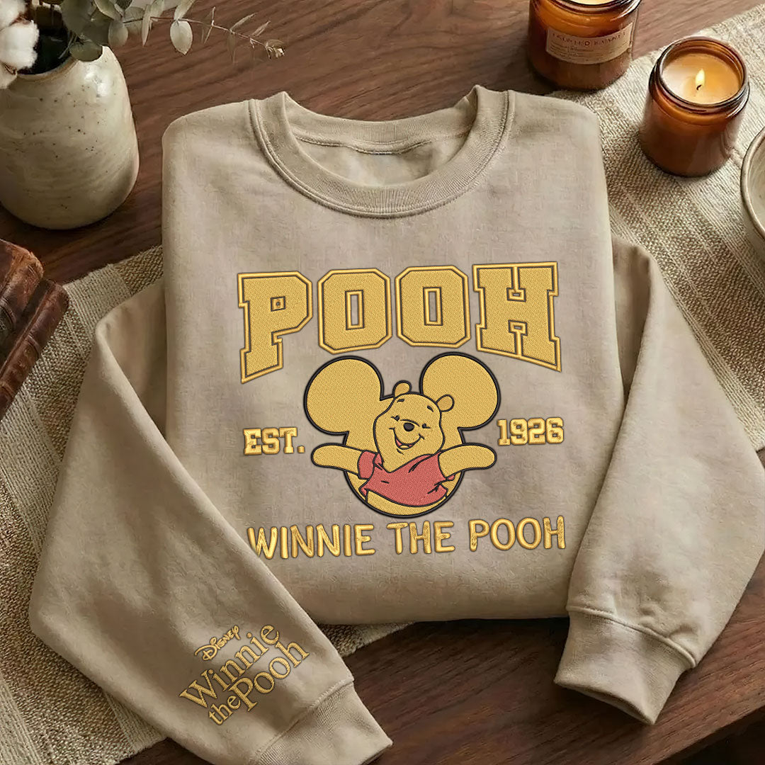 Winnie-the-Pooh 100th Anniversary 2D Embroidered Sweatshirt – HOATT16137
