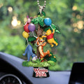 Winnie-the-Pooh Custom shape 2-sided Acrylic Car Ornament – HOATT15501