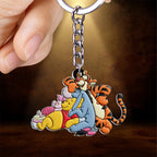 Winnie-the-Pooh Custom Shape 2-sided Keychain – HOATT15444