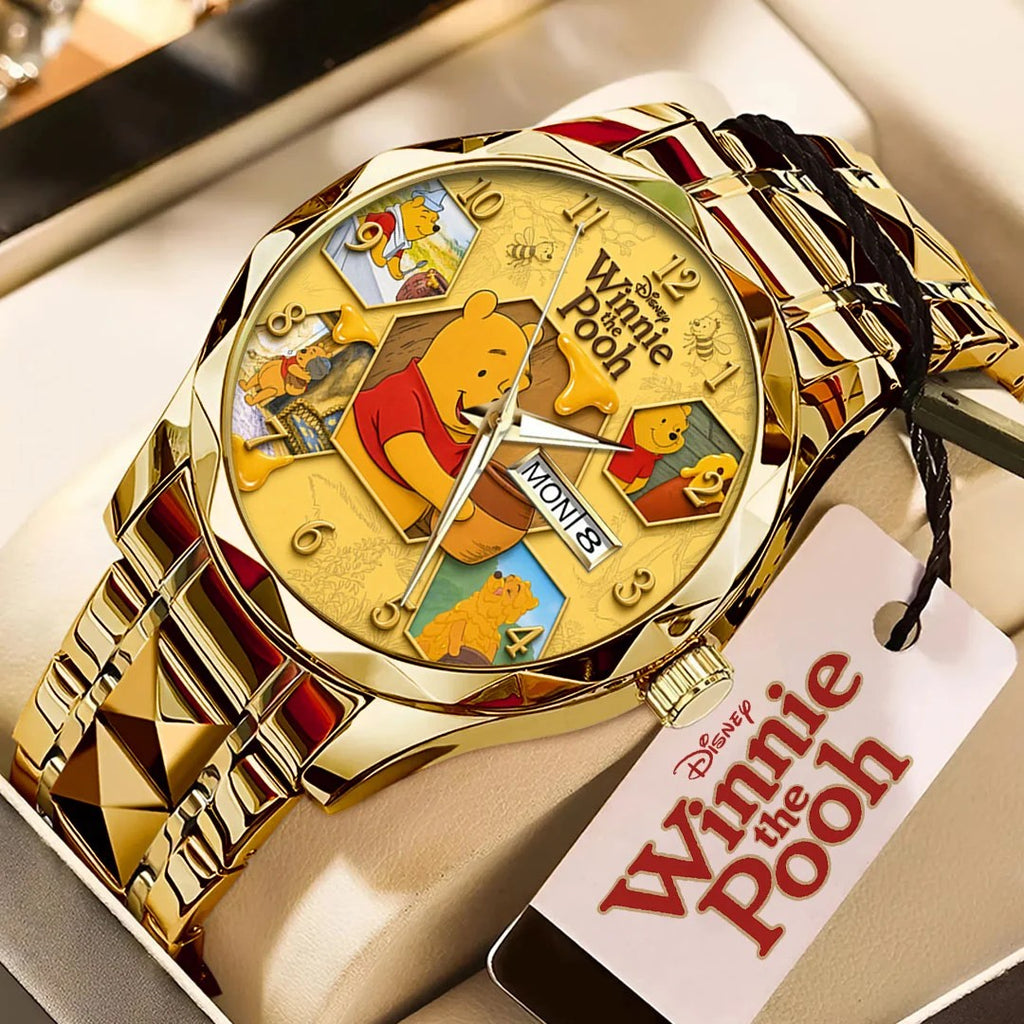 Winnie-the-Pooh Alloy Luxury Quartz Watch – TMTHU10106