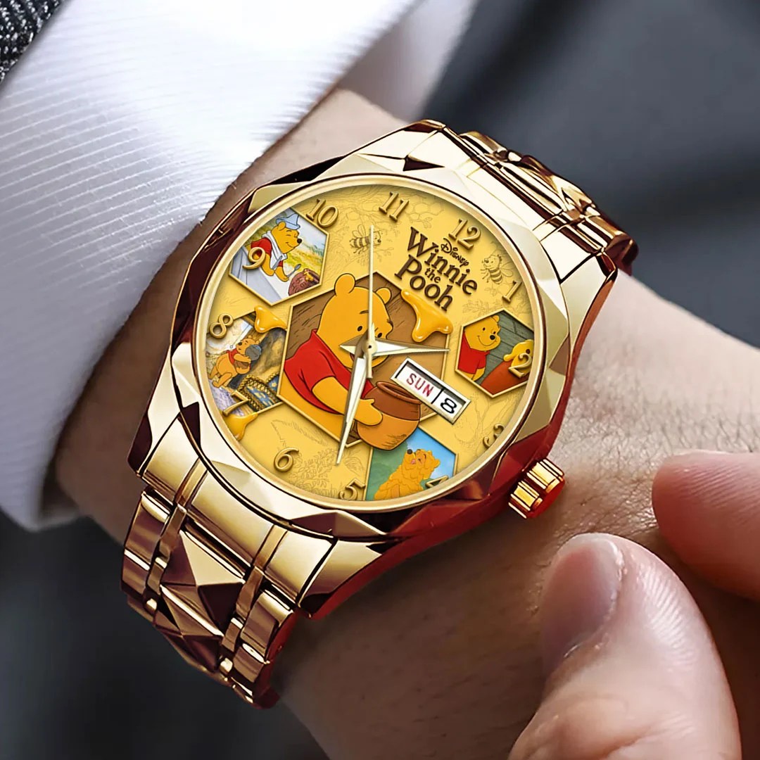 Winnie-the-Pooh Alloy Luxury Quartz Watch – TMTHU10106