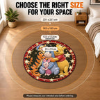 Winnie-the-Pooh Round Quilt Rug – HOATT26708