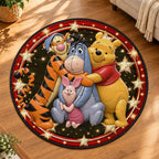 Winnie-the-Pooh Round Quilt Rug – HOATT26708