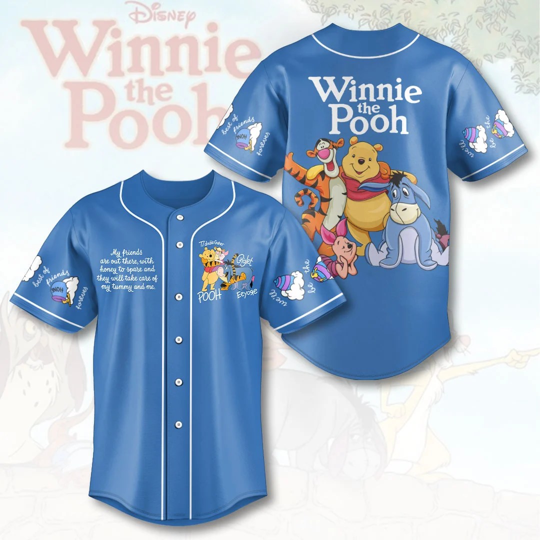 Winnie-the-Pooh Baseball Jersey – HOATT20935