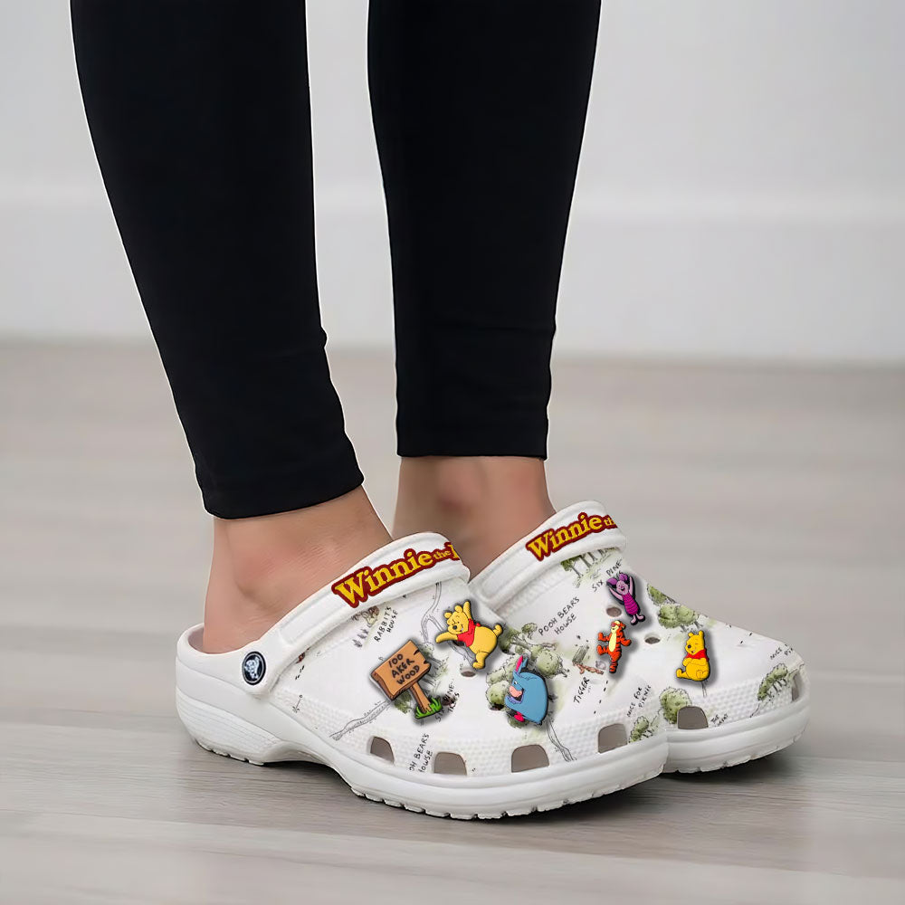 Winnie-the-Pooh Custom Clogs – TMTHU3543