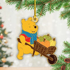 6PCS Winnie-the-Pooh Custom Shape 2-Side Printed Acrylic Ornament – TANTN25732