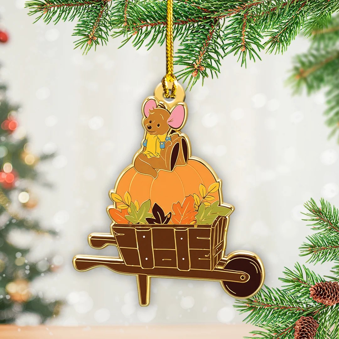 6PCS Winnie-the-Pooh Custom Shape 2-Side Printed Acrylic Ornament – TANTN25732