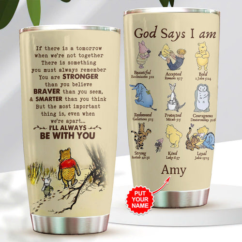 Personalized Winnie-the-Pooh 100th Anniversary Tumbler Cup – VANDH5120