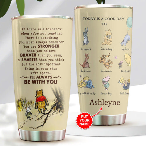 Personalized Winnie-the-Pooh 100th Anniversary Tumbler Cup – VANDH5137