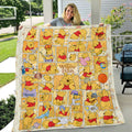 Winnie-the-Pooh Quilt Blanket – TMTHU5370