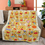 Winnie-the-Pooh Quilt Blanket – TMTHU5370