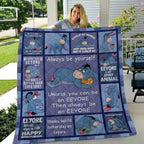Winnie-the-Pooh x Eeyore Quilt Blanket – TMTHU9463
