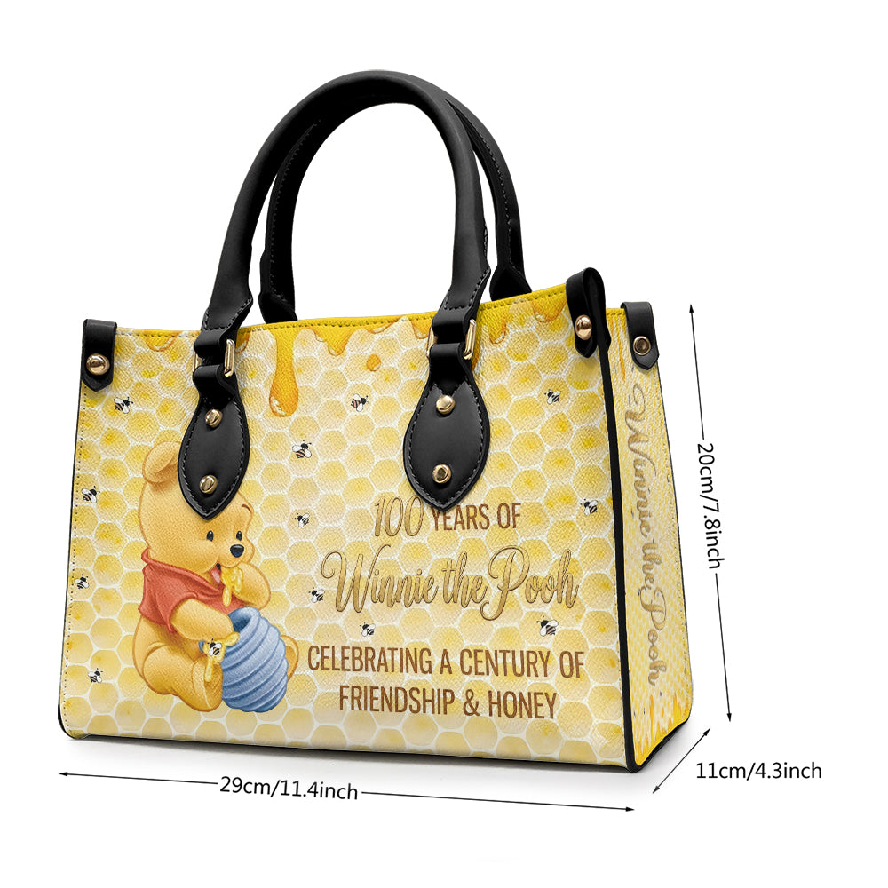 Winnie-the-Pooh 100th Anniversary Leather HandBag – TMTHU3436
