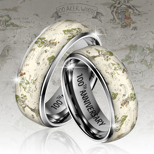 Winnie-the-Pooh 100th Anniversary Custom Alloy Ring – GNE5786