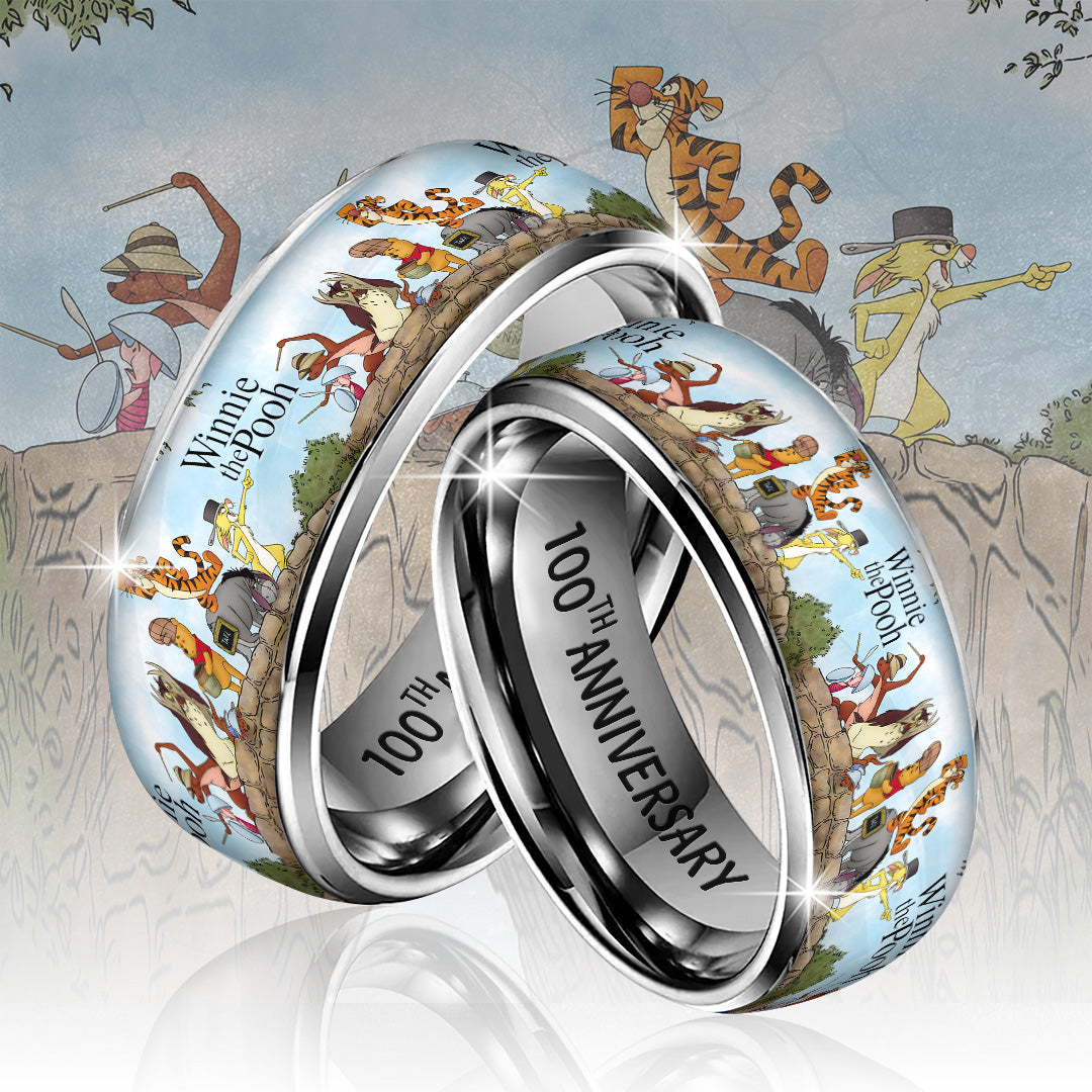 Winnie-the-Pooh 100th Anniversary Custom Alloy Ring – GNE5787