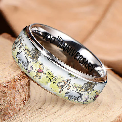 Winnie-the-Pooh 100th Anniversary Custom Alloy Ring – GNE5789