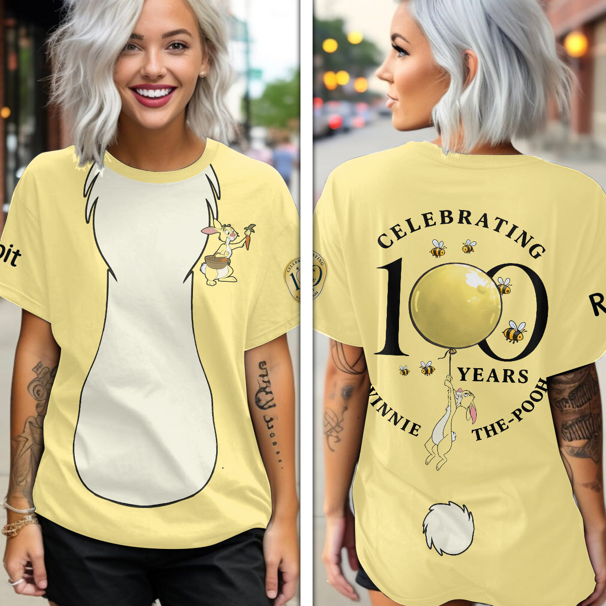 Winnie-the-Pooh x Rabbit 100th Anniversary 3D Apparel – GNE4928