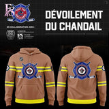 Winnipeg Jets Fire Safety Service Hoodie