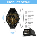 World Of Warcraft Black Stainless Steel Watch – TANTN16265