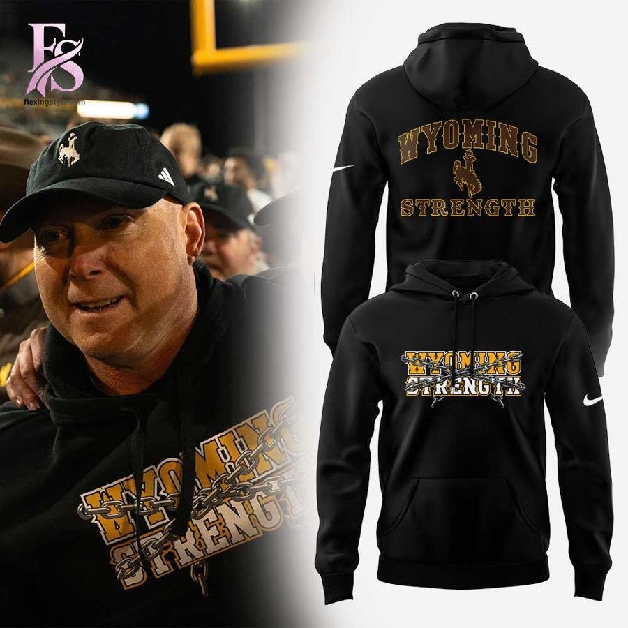 Wyoming Cowboy Strength 2026 Hoodie