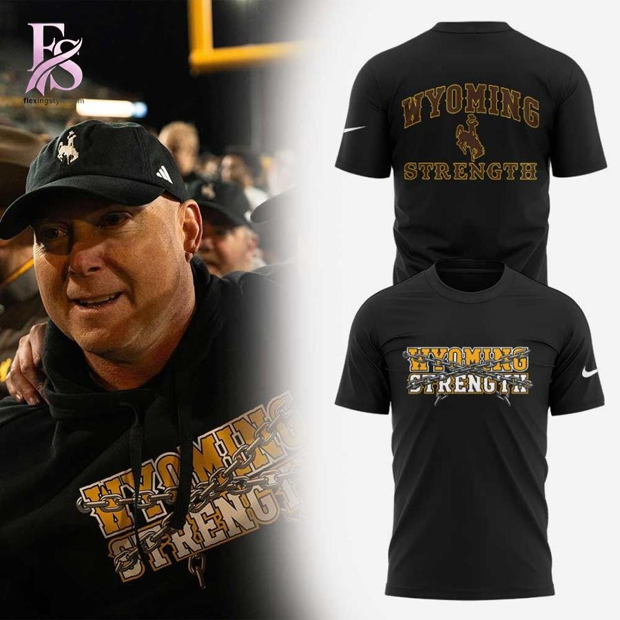 Wyoming Cowboy Strength 2026 Hoodie