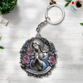 You're Forever Protected By Mary Custom Shape 2-Side Printed Keychain – TANTN15402