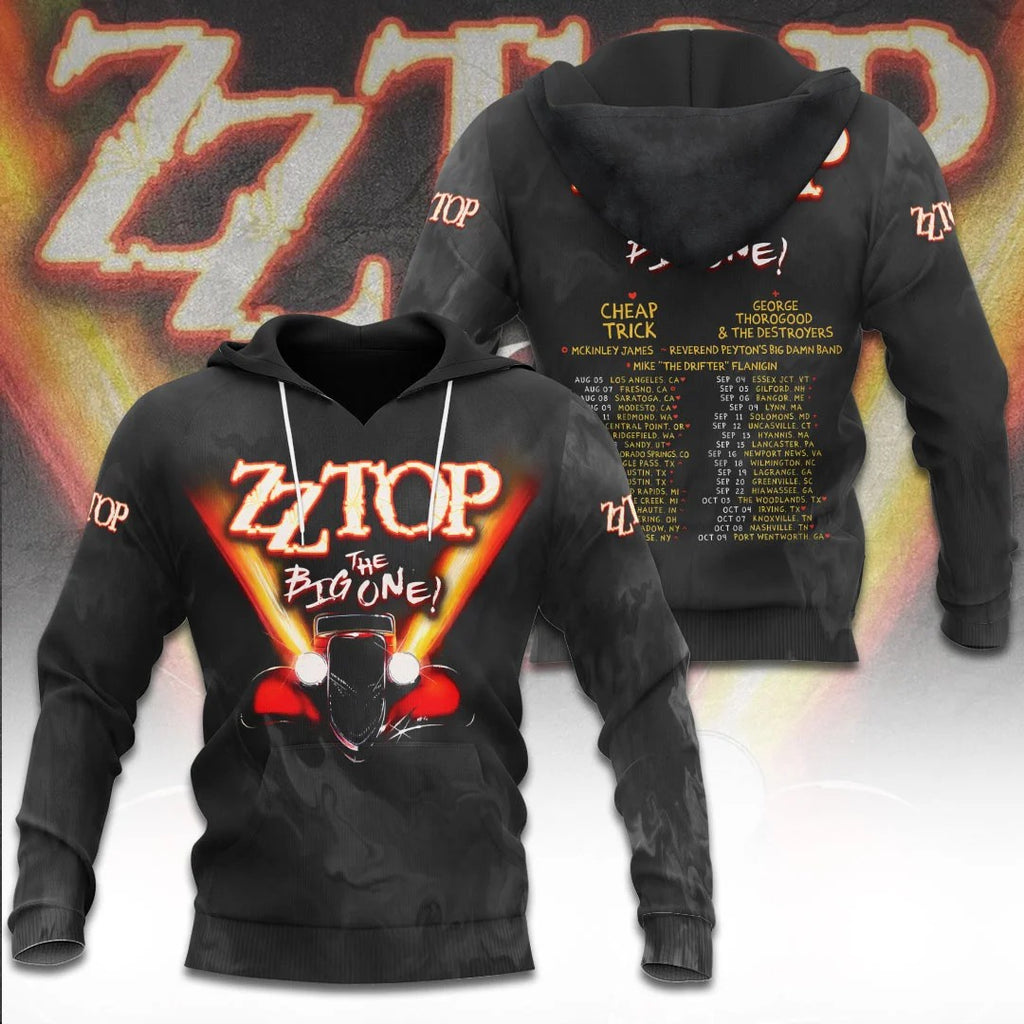 ZZ Top Tour 2026 3D Apparel – TANTN25451