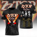 ZZ Top Tour 2026 3D Apparel – TANTN25452