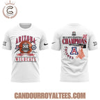 Arizona Wildcats 2026 Big 12 Men’s Basketball Tournament Championship T-Shirt, Hoodie