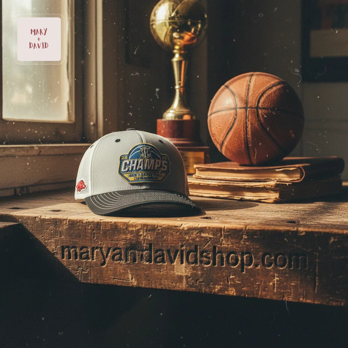 Arkansas Razorbacks 2026 SEC Men’s Basketball Champs Trucker Cap