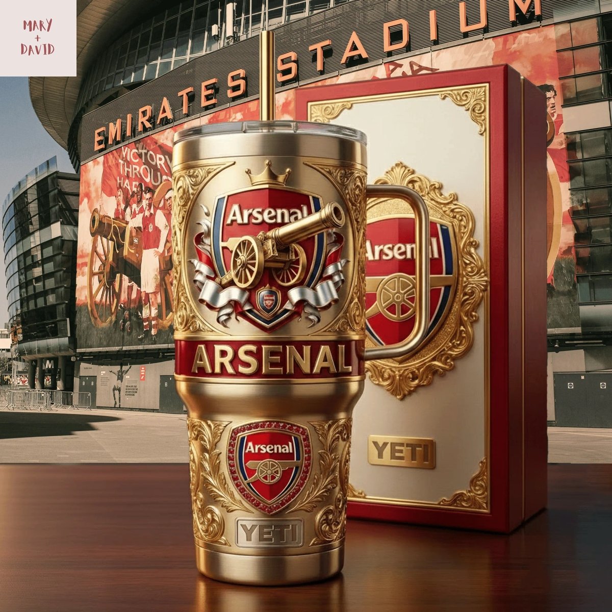Arsenal FC 2026 Tumbler