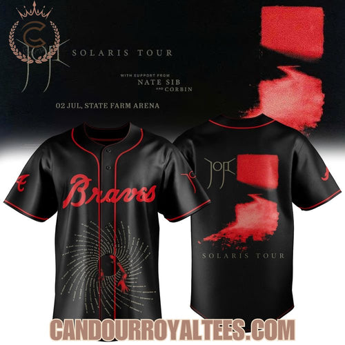Atlanta Braves X JOJI: SOLARIS NORTH AMERICA TOUR Exclusive Jersey
