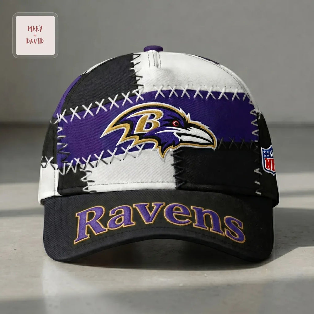 Baltimore Ravens Premium Patchwork NFL Snapback Cap