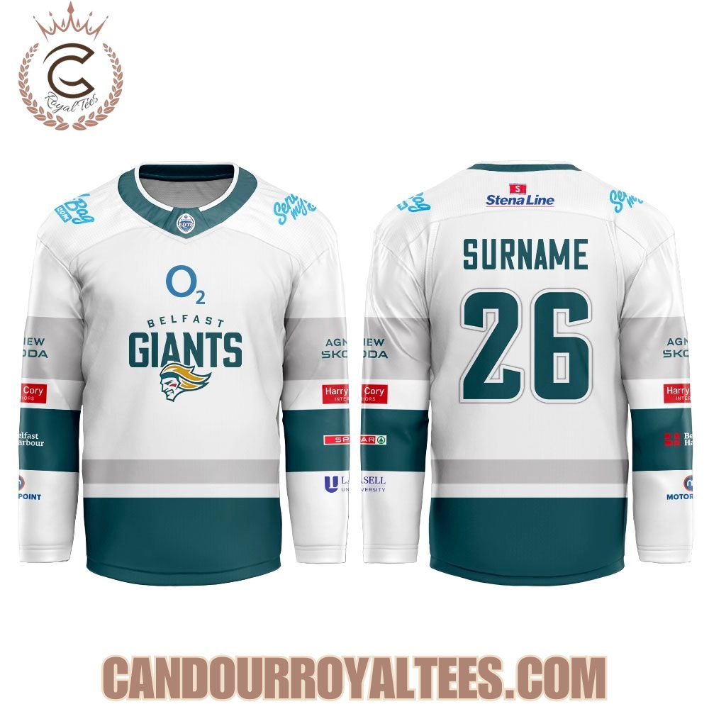 Belfast Giants 2026/27 Marking the beginning of a new era Hockey Jersey